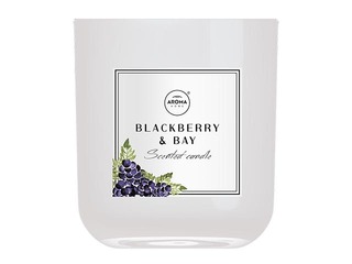 Aromātiskā svece Aroma, PERFUME, Blackberry & Bay, 150g