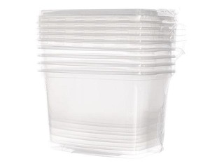 Пластиковые контейнеры Spino с крышками, PP, 750мл , 5шт.