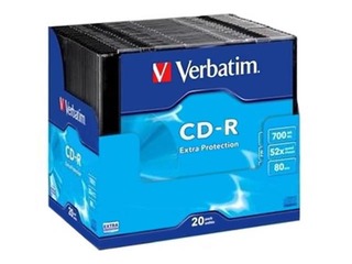 Verbatim CD-R 700MB 1x-52x Extra Protection Surface, 10 Pack Slim