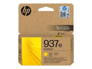 Tintes kasete HP HP 937e EvoMore, dzeltena, 1650 lapas