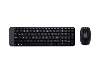 Bezvadu klaviatūras un peles komplekts Logitech MK220, Angļu