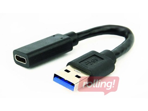 Adapteris Gembird USB Male - USB Type C Female 0.1m Black