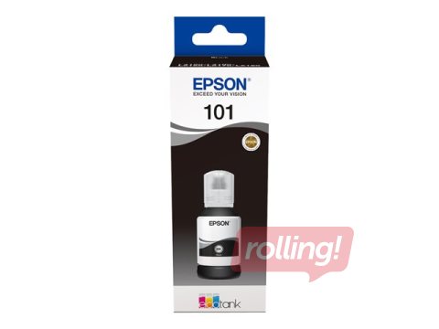 Epson EcoTank 101 Melnas tintes pudele, 127 ml (7500 lpp)