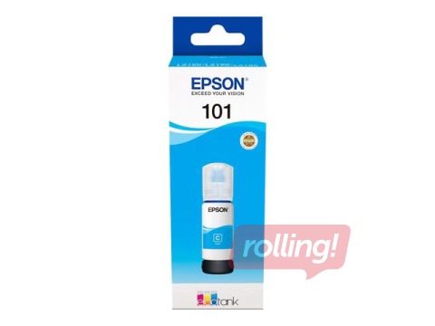 Epson EcoTank 101 Ciānzilas tintes pudele, 70ml (6000 lpp.)