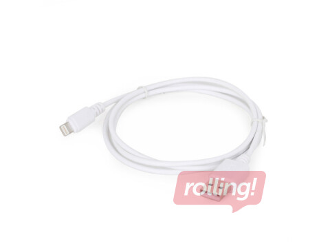 Gembird USB Male - Apple Lightning Male 2m, White