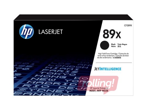 Tonera Kasete HP 89X, melna, 10000 lpp.