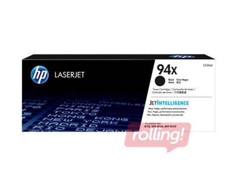 Tonera kasete HP CF294X, melna (2800 lpp.)