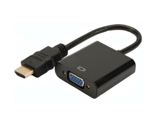 Digitus Audio-Video Adapter HDMI type A to VGA, FHD, audio 3.5mm MiniJack