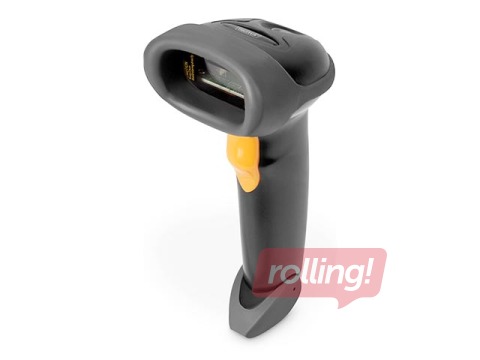 DIGITUS 2D Barcode Scanner bi-directional 200scans/sec, USB