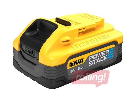 Akumulators DeWALT, 18V, 5Ah, Li-Ion, powerstack