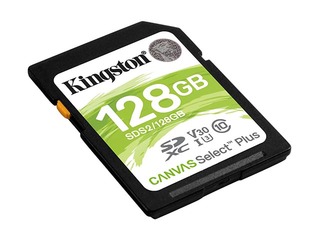 Atmiņas karte Kingston SDXC Canvas Select Plus 128GB 