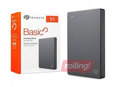 Ārējais cietais disks Seagate Basic, 1TB, USB 3.0